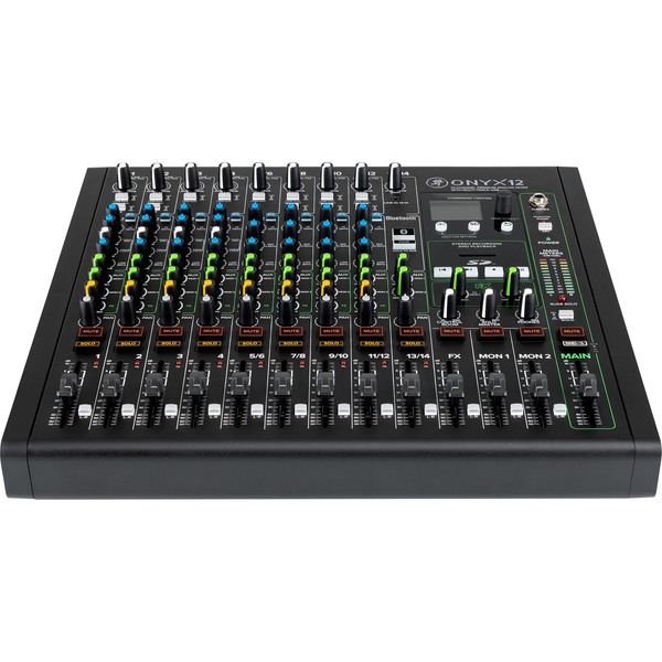 ONYX12 12-CHANNEL PREMIUM ANALOG MIXER WITH MULTI-TRACK USB